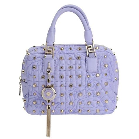 versace lilac bag|Altro.